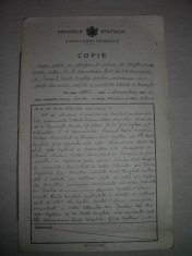 LOT DOUA DOCUMENTE SEMNATE DE CONSTANTIN MOISIL,1932 foto