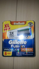 Rezerve Gillette Fusion Proglide Power set de 8 buc foto