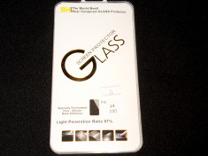 Folie de Sticla Protectie ecran Tempered Glass Iphone 4 / 4S foto