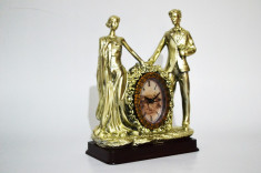 Statueta din rasina cu ceas - Miri - Produs Nou - LICHIDARE DE STOC foto