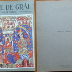 Boabe de grau ; Revista de cultura , Februarie , 1931 , an 2 , Stema Romaniei