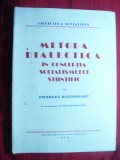 Ch.Rappoport - Metoda Dialectica in conceptia Socialismului Stiintific -Ed.1945