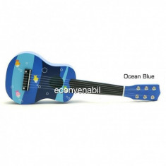 Chitara Acustica Pentru Copii Design Blue Ocean foto