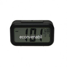 Ceas Electronic Digital cu Display LCD si Alarma SH1019 foto