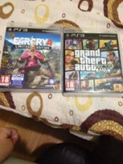 Vand Gta V , Far Cry 4 , Assassin&amp;#039;s Creed Black Flag IV ( PS 3 ) foto