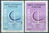 Turcia 1966 - cat.nr.1796-7 neuzat,perfecta stare