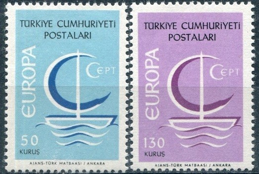 Turcia 1966 - cat.nr.1796-7 neuzat,perfecta stare