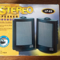 BOXE CALCULATOR HI-TEX LP 65 STEREO SPEAKER SYSTEM