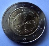 LITUANIA 2 euro comemorativa 2016, UNC