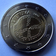 LITUANIA 2 euro comemorativa 2016, UNC