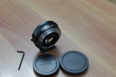 Vand adaptor Metabones Speed Booster Canon EF Lens to Sony E Mount foto