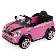 Masinuta Mini Cooper Pink foto