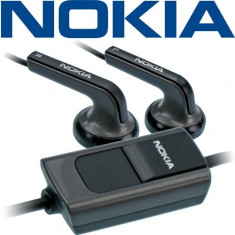 Handsfree Nokia HS-47 negru pentru pentru Nokia 5030 XpressRadio, 5200, 5300, 5610 XM, 5700, 6110 Navigator, 6120c, 6121c, 6122c, 6124c, 6210 Navigat foto