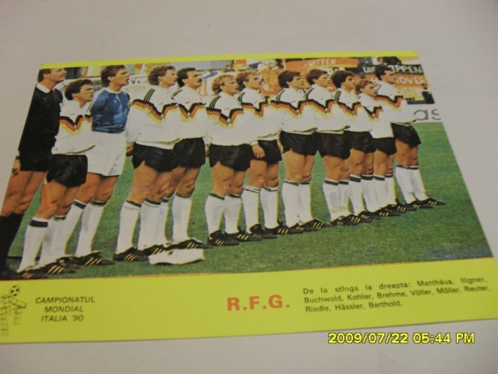 foto R.F.G. CM Italia 1990