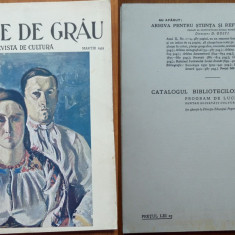 Boabe de grau ; Revista de cultura , Martie , 1933 , an 4 , Cluj , Tara Barsei