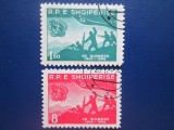 TIMBRE ALBANIA STAMPILATE