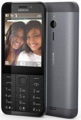 Nokia 230 Single Sim Dark Silver foto