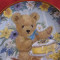 FARFURIE DECORATIVA PORTELAN ENGLEZESC EDITIE LIMITATA TEDDY S EASTER TREAT