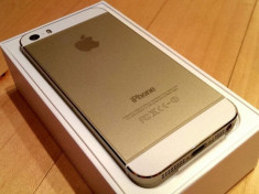 iPhone 5s 16gb auriu impecabil + bonus folie sticla si husa foto