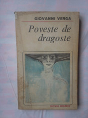 (C322) GIOVANNI VERGA - POVESTE DE DRAGOSTE foto