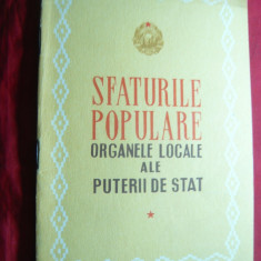 Sfaturile Populare - Organele locale ale Puterii de Stat -1953