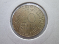 Franta 10 centimes 1989 foto