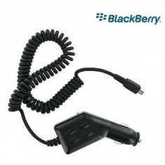 Incarcator auto Blackberry ASY-09824-001 miniUSB foto