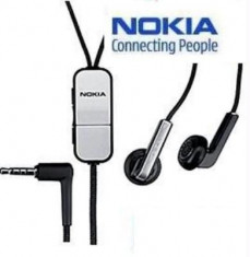 Handsfree Nokia HS-43 negru pentru Nokia 2730, 5230, 5310 XM, 5320 XM, 5630 XM, 6120, 6303c, 6303 Betty Barclay, 6720c, E72, E75, N76, N78, N79, N81, foto