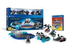 Skylanders Superchargers Starter Pack Dark Edition Ps4 foto