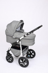 Carucior copii 3 in 1 Baby-Merc Q9 (gri) foto