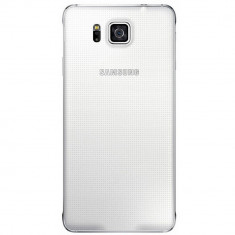 Capac Baterie Samsung Galaxy Alpha EF-OG850SW Blister Original Alb / White foto