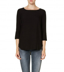 Bluza Vero Moda din vascoza - 10122931 - negru foto