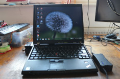 Laptop Lenovo T61, Core2 Duo 2GHz, 3GB Ram, 160GB Hdd, bateria 2h, impecabil ! foto