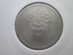 Maroc 1 dirham 2002 foto