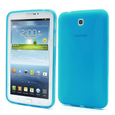 Husa silicon albastra (EPC) pentru tableta Samsung Galaxy Tab 3 P3200 (SM-T211) / P3210 (SM-T210) foto