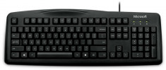 Tastatura Microsoft Wired 200 cu fir neagra USB foto