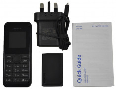Nokia 105 (2015) Dual Sim Black foto