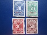 TIMBRE ALBANIA SERIE MNH, Nestampilat