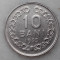 10 bani 1955 UNC moneda Romania RPR numismatica bani vechi monede