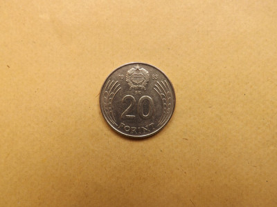 Ungaria 20 Forint 1983 foto