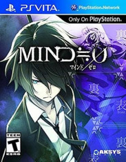 Mind Zero Ps Vita foto