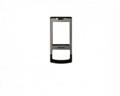 Carcasa telefon Nokia 6500s fata argintie foto