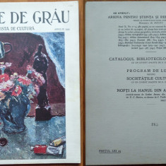 Boabe de grau ; Rev. de cultura , Aprilie ,1933 , an 4 , Cernauti , Stanca Rosie