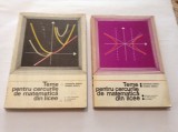 GHEORGHE RIZESCU - TEME PENTRU CERCURILE DE MATEMATICA DIN LICEE 2 VOL ,RF10/2