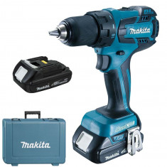 MAKITA DDF459RYE Masina de gaurit si insurubat cu 2 acumulatori Li-Ion, 18V,... foto