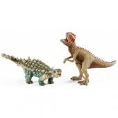 Saichania And Gigantosaur Mic Schleich-41426 foto