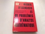 RECUEIL D&#039; EXERCICES ET DE PROBLEMES D&Aacute;NALYSES MATHEMATIQUE-B.DEMIDOVITCH,RF10/2