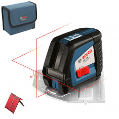 BOSCH GLL 2-50 Nivela laser cu linii + Placa aliniere (20 m) 0601063104 foto