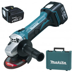 MAKITA DGA450RFE Polizor unghiular cu acumulator 14.4 V, 3 Ah DGA450RFE foto