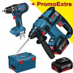 BOSCH GBH 18 V-EC Ciocan rotopercutor fara perii (brushless) cu 2... foto